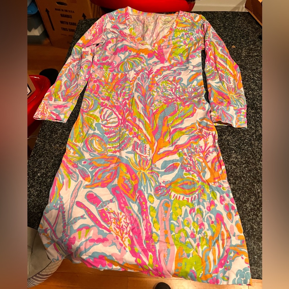 Lilly Pulitzer NWOT Let’s Cha Cha Dress Sz XXS